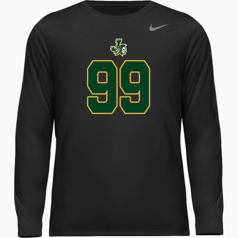 JUPITER HIGH SCHOOL WARRIORS <span class="pdp-name-mascot">JUPITER WARRIORS</span> Nike Men's Team Legend Long Sleeve Tee