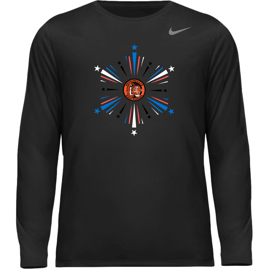 HOPKINSVILLE HIGH SCHOOL TIGERS <span class="pdp-name-mascot">HOPKINSVILLE TIGERS</span> Nike Men's Team Legend Long Sleeve Tee