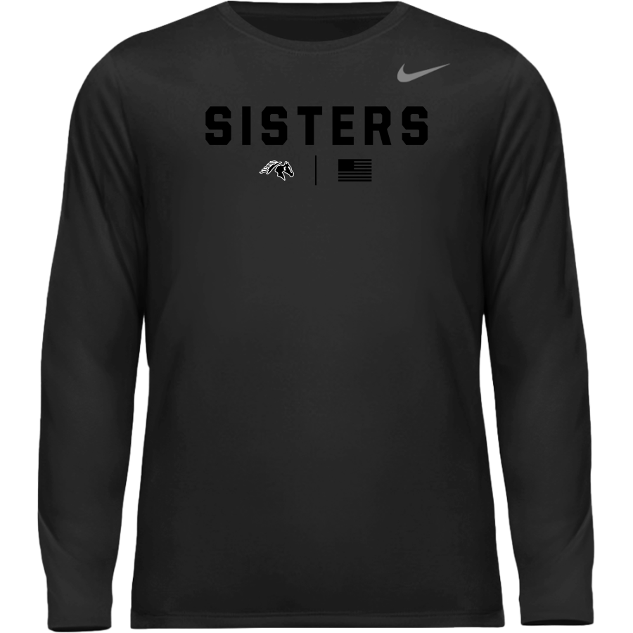 Sisters Outlaws <span class="pdp-name-mascot">Sisters Outlaws</span> Nike Men's Team Legend Long Sleeve Tee