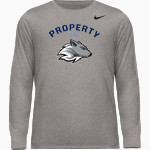 Laconia Christian Academy Timberwolves Nike Men's Team Legend Long Sleeve Tee Front Thumbnail