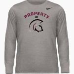 North Crawford Trojans Nike Men's Team Legend Long Sleeve Tee Front Thumbnail