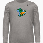 Delta College Pioneers Nike Men's Team Legend Long Sleeve Tee Front Thumbnail