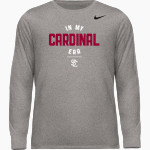 Santa Cruz Cardinals Nike Men's Team Legend Long Sleeve Tee Front Thumbnail