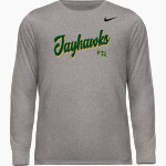 Head-Royce Jayhawks Nike Men's Team Legend Long Sleeve Tee Front Thumbnail