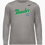 M&M Youth Hockey Thunder Nike Men's Team Legend Long Sleeve Tee Front Thumbnail
