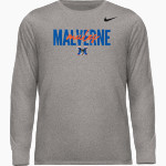 MALVERNE HIGH SCHOOL MULES Nike Men's Team Legend Long Sleeve Tee Front Thumbnail