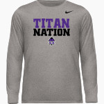 El Paso-Gridley Titans Nike Men's Team Legend Long Sleeve Tee Front Thumbnail