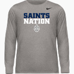 Saint Peter High School SAINTS ONLINE STORE <span class="pdp-name-mascot">Saint Peter Saints</span> Nike Men's Team Legend Long Sleeve Tee Front Thumbnail