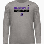 GAINESVILLE HIGH SCHOOL HURRICANES <span class="pdp-name-mascot">GAINESVILLE HURRICANES</span> Nike Men's Team Legend Long Sleeve Tee Front Thumbnail