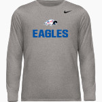 SUMMIT CHRISTIAN ACADEMY EAGLES Nike Men's Team Legend Long Sleeve Tee Front Thumbnail