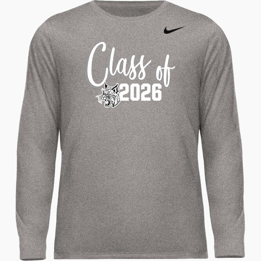 HYDRO-EAKLY HIGH SCHOOL BOBCATS Nike Men's Team Legend Long Sleeve Tee