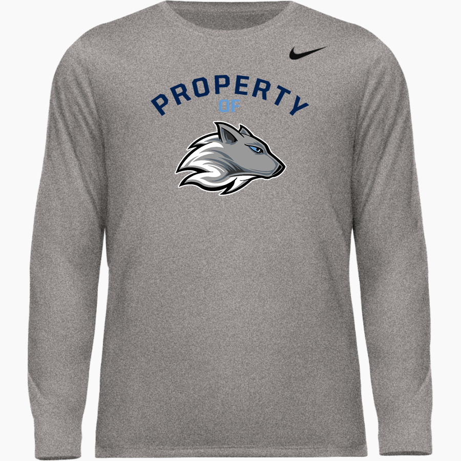 Laconia Christian Academy Timberwolves Nike Men's Team Legend Long Sleeve Tee