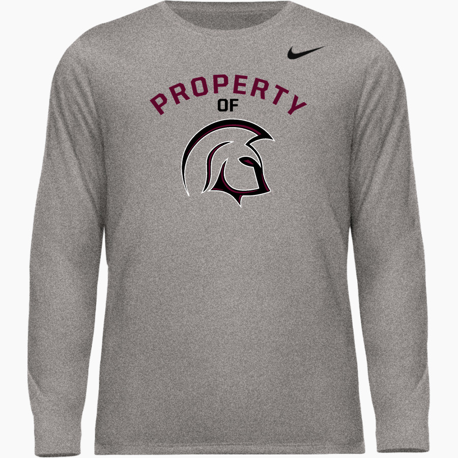 North Crawford Trojans Nike Men's Team Legend Long Sleeve Tee