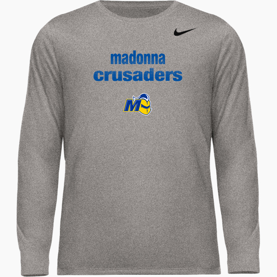 Madonna Crusaders Nike Men's Team Legend Long Sleeve Tee