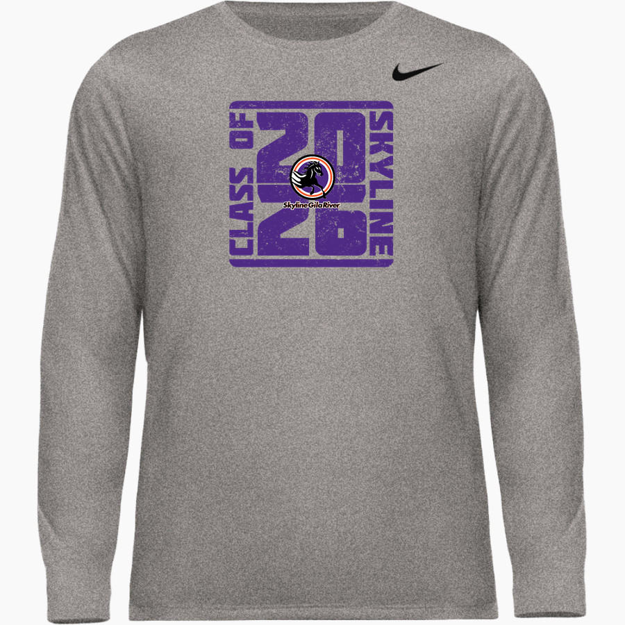 Skyline Gila River Mustangs <span class="pdp-name-mascot">Skyline Mustangs</span> Nike Men's Team Legend Long Sleeve Tee