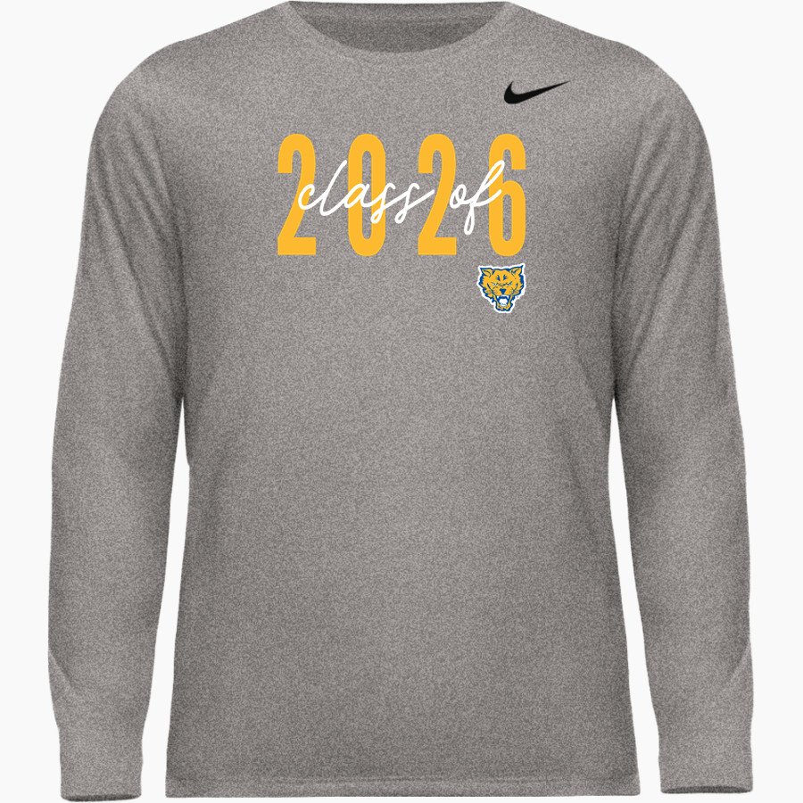 Fort Valley Wildcats Nike Men's Team Legend Long Sleeve Tee