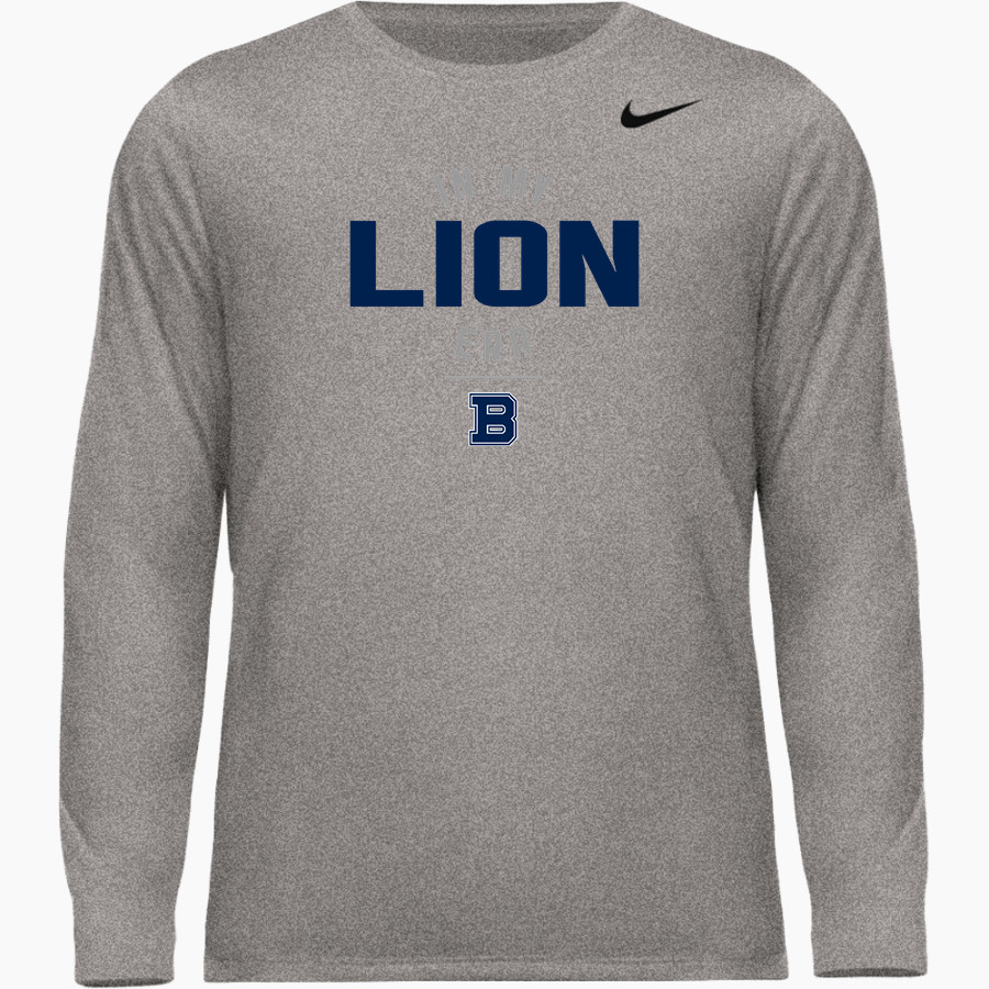 BELLARMINE PREPARATORY SCHOOL LIONS <span class="pdp-name-mascot">BELLARMINE PREPARATORY LIONS</span> Nike Men's Team Legend Long Sleeve Tee