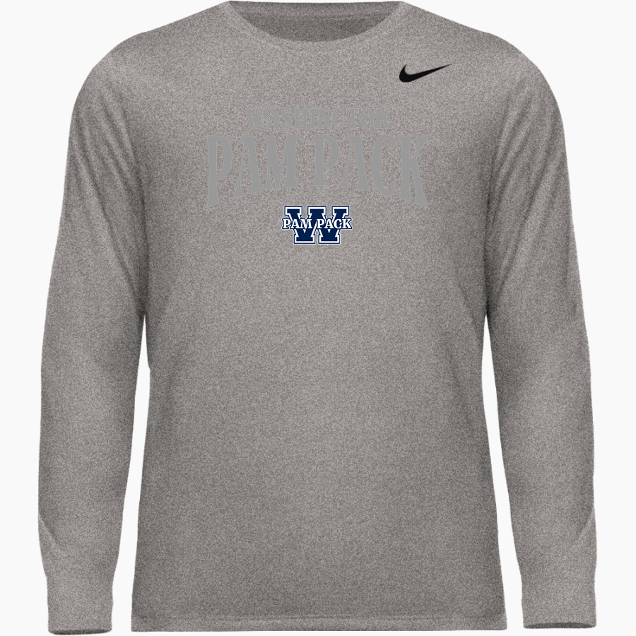 Washington Pam Pack <span class="pdp-name-mascot">Washington High School Pam Pack</span> Nike Men's Team Legend Long Sleeve Tee