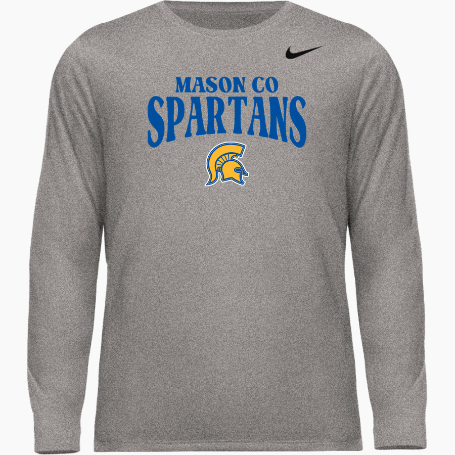 MASON CO CENTRAL HIGH SCHOOL SPARTANS <span class="pdp-name-mascot">MASON CO SPARTANS</span> Nike Men's Team Legend Long Sleeve Tee