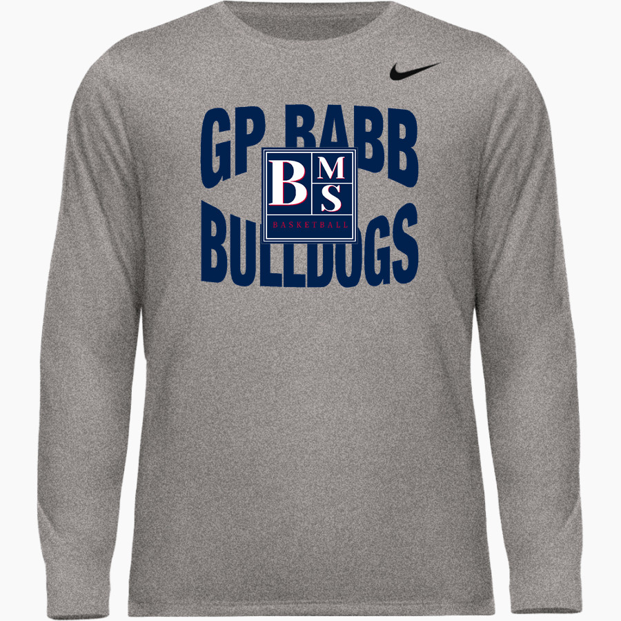 Gp Babb Bulldogs <span class="pdp-name-mascot">Gp Babb Bulldogs</span> Nike Men's Team Legend Long Sleeve Tee
