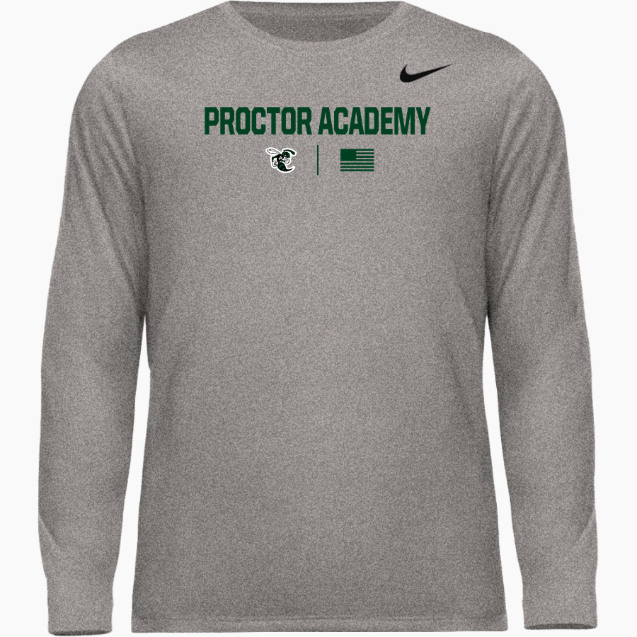 PROCTOR ACADEMY HORNETS <span class="pdp-name-mascot">PROCTOR ACADEMY HORNETS</span> Nike Men's Team Legend Long Sleeve Tee