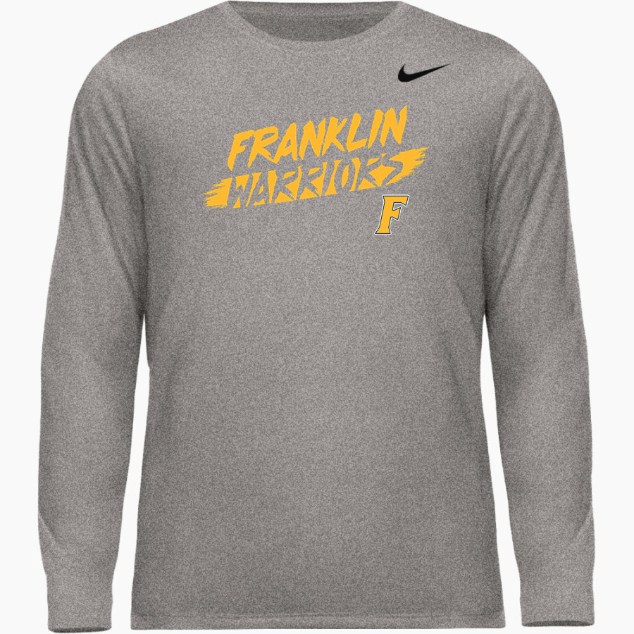 FRANKLIN HIGH SCHOOL WARRIORS Nike Men's Team Legend Long Sleeve Tee