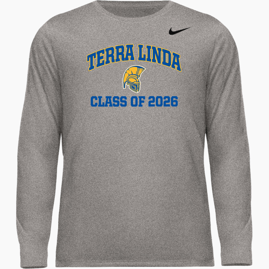 Terra Linda Trojans Nike Men's Team Legend Long Sleeve Tee