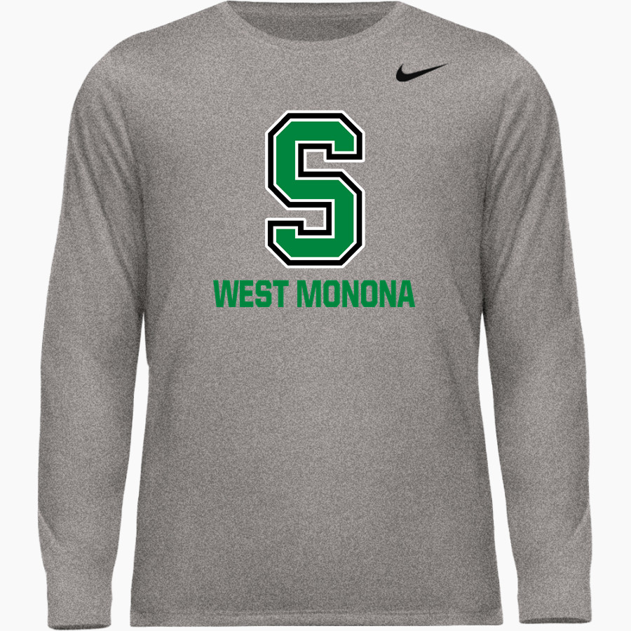 WEST MONONA HIGH SCHOOL SPARTANS Nike Men's Team Legend Long Sleeve Tee