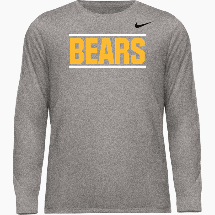 Cabin Branch Bears Nike Men's Team Legend Long Sleeve Tee
