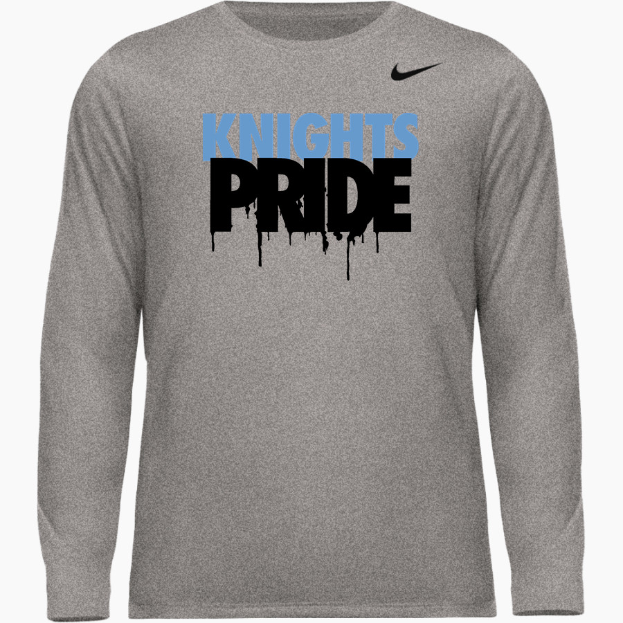 Northstar Christian Knights <span class="pdp-name-mascot">Northstar Christian Academy Knights</span> Nike Men's Team Legend Long Sleeve Tee