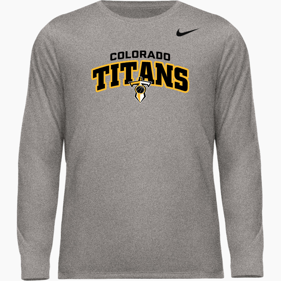 Colorado Titans The Official Online Store Nike Men's Team Legend Long Sleeve Tee