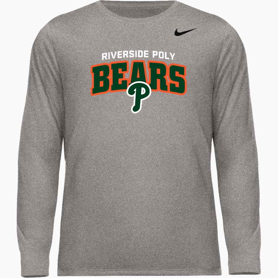 Riverside Poly Bears Nike Men's Team Legend Long Sleeve Tee