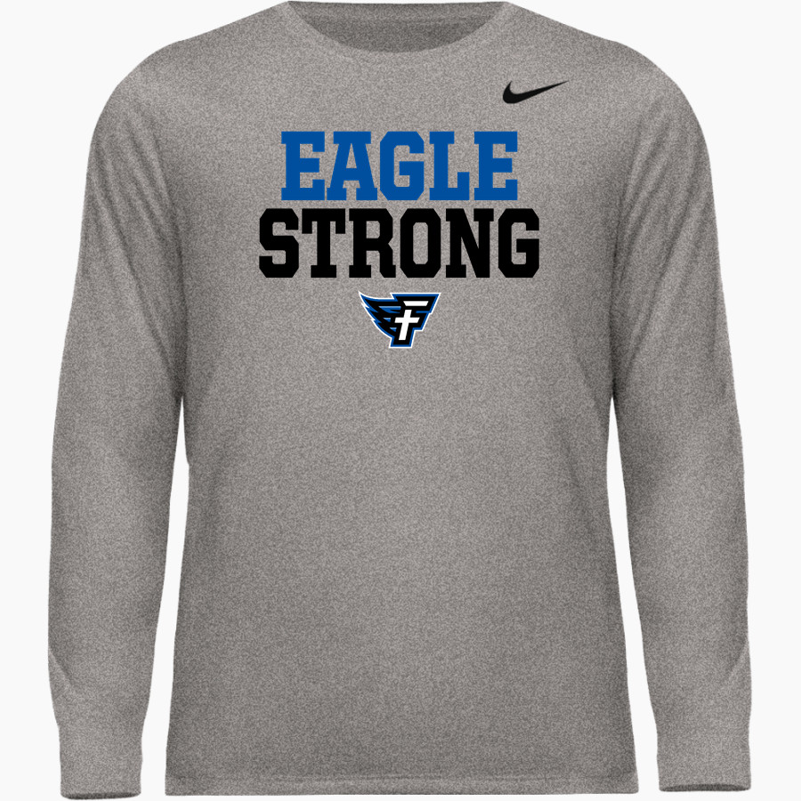 Faulkner University Eagles <span class="pdp-name-mascot">Faulkner University Eagles</span> Nike Men's Team Legend Long Sleeve Tee