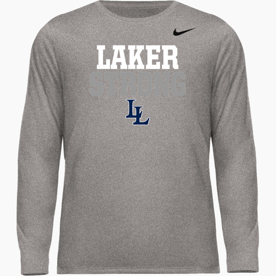 La Lumiere School Lakers Online Store <span class="pdp-name-mascot">La Lumiere Lakers</span> Nike Men's Team Legend Long Sleeve Tee