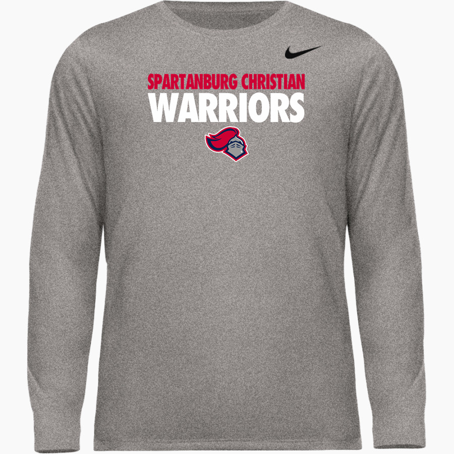 SPARTANBURG CHRISTIAN ACADEMY WARRIORS <span class="pdp-name-mascot">SPARTANBURG WARRIORS</span> Nike Men's Team Legend Long Sleeve Tee