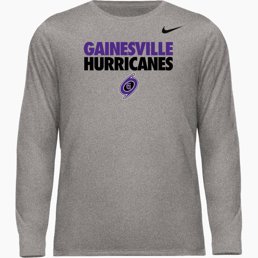 GAINESVILLE HIGH SCHOOL HURRICANES <span class="pdp-name-mascot">GAINESVILLE HURRICANES</span> Nike Men's Team Legend Long Sleeve Tee