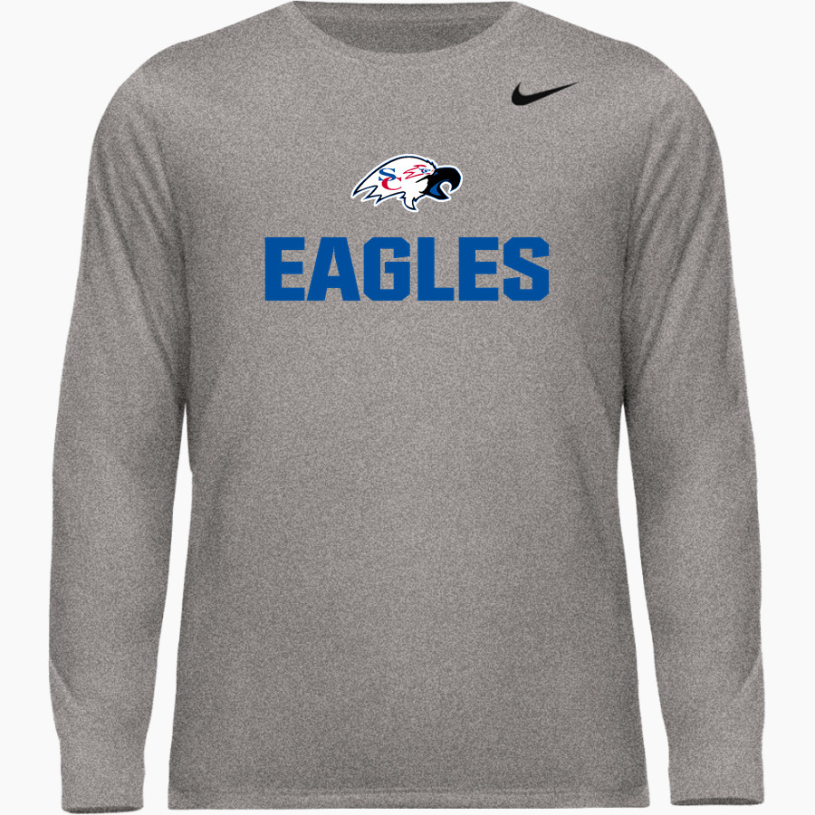 SUMMIT CHRISTIAN ACADEMY EAGLES Nike Men's Team Legend Long Sleeve Tee