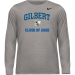 Gilbert Yellowjackets <span class="pdp-name-mascot">Gilbert School Yellowjackets</span> Nike Men's Team Legend Long Sleeve Tee Front Thumbnail