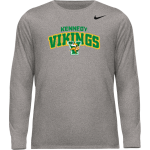 KENNEDY Vikings <span class="pdp-name-mascot">JOHN F KENNEDY MIDDLE SCHOOL Vikings</span> Nike Men's Team Legend Long Sleeve Tee Front Thumbnail