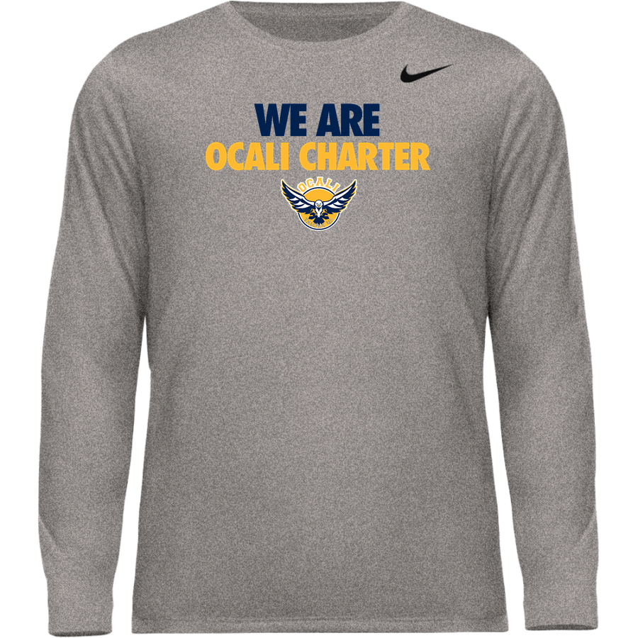 Ocali Charter <span class="pdp-name-mascot">Ocali Charter Eagles</span> Nike Men's Team Legend Long Sleeve Tee
