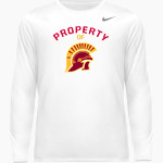 HILLCREST HIGH SCHOOL TROJANS <span class="pdp-name-mascot">Hillcrest High School TROJANS</span> Nike Men's Team Legend Long Sleeve Tee Front Thumbnail