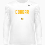 LA MARQUE HIGH SCHOOL COUGARS <span class="pdp-name-mascot">LA MARQUE COUGARS</span> Nike Men's Team Legend Long Sleeve Tee Front Thumbnail