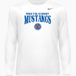 Penn Yan Academy Mustangs Nike Men's Team Legend Long Sleeve Tee Front Thumbnail