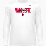 Marquette Sentinels <span class="pdp-name-mascot">Marquette Redettes</span> Nike Men's Team Legend Long Sleeve Tee Front Thumbnail