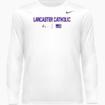 LANCASTER CATHOLIC HIGH SCHOOL CRUSADERS <span class="pdp-name-mascot">LANCASTER CRUSADERS</span> Nike Men's Team Legend Long Sleeve Tee Front Thumbnail