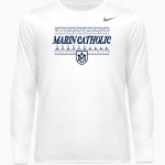 Marin Catholic Wildcats Nike Men's Team Legend Long Sleeve Tee Front Thumbnail