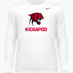 KICKAPOO HIGH SCHOOL PANTHERS <span class="pdp-name-mascot">KICKAPOO AREA PANTHERS</span> Nike Men's Team Legend Long Sleeve Tee Front Thumbnail