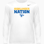 GATLINBURG-PITTMAN HIGH SCHOOL HIGHLANDERS Nike Men's Team Legend Long Sleeve Tee Front Thumbnail