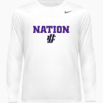 JJC Wolves <span class="pdp-name-mascot">JJC Wolves</span> Nike Men's Team Legend Long Sleeve Tee Front Thumbnail