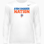 Johnson Atom Smashers <span class="pdp-name-mascot">Sol C. Johnson Atom Smashers</span> Nike Men's Team Legend Long Sleeve Tee Front Thumbnail